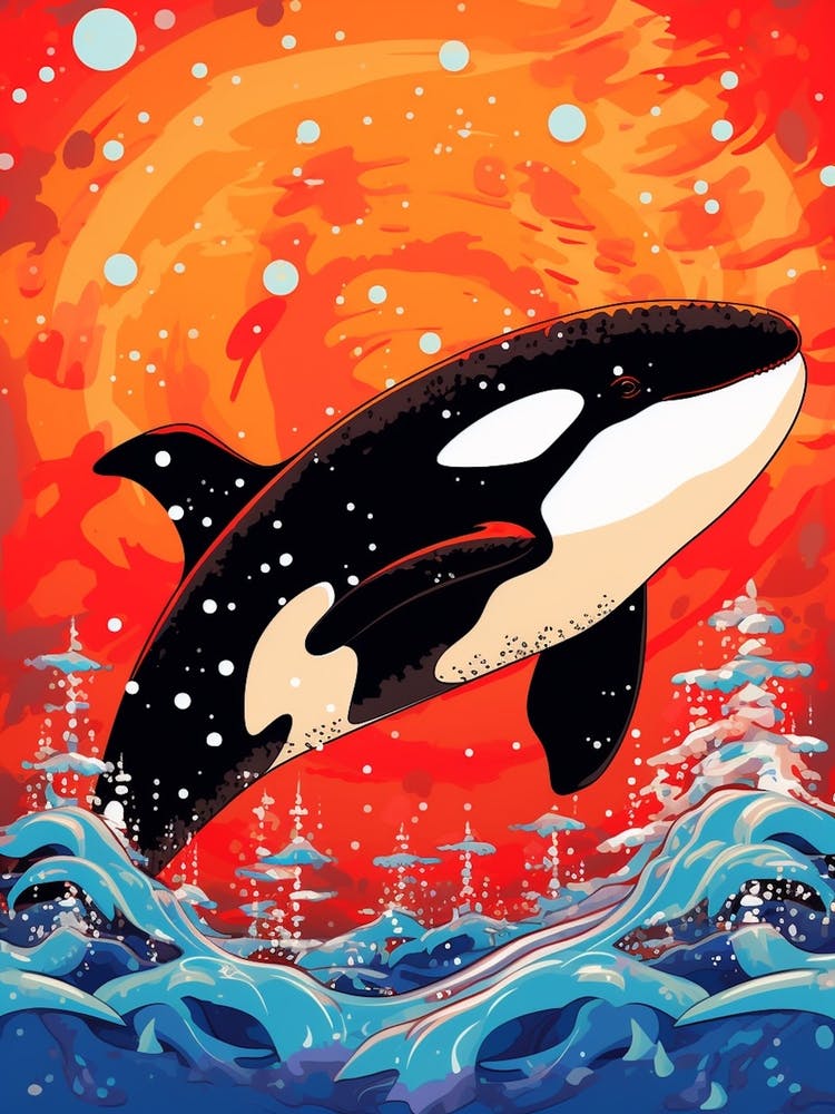 Dotty Orca Whale 1