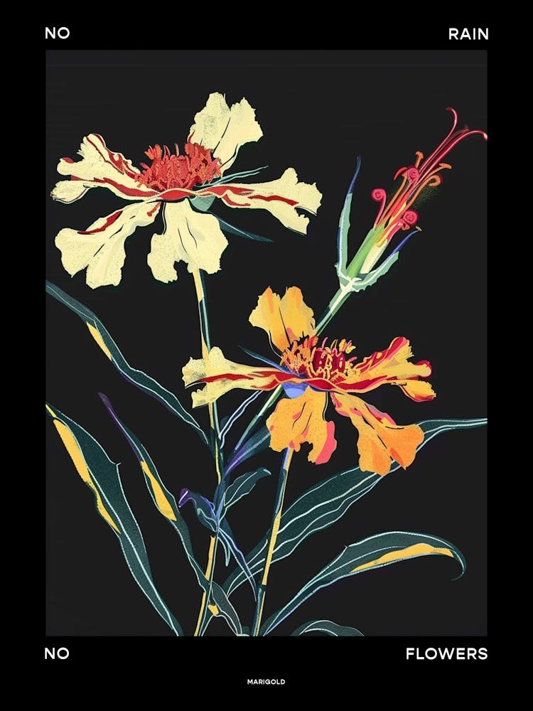Pas de pluie, pas de fleurs Affiche Souci 2