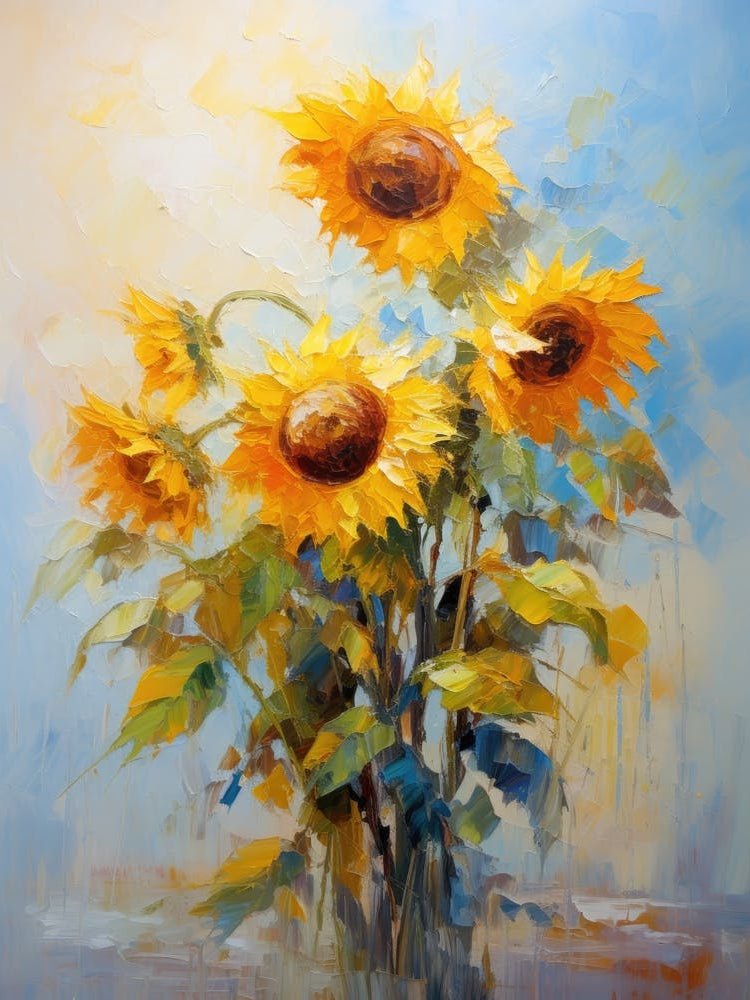 Sunflowers In A Vase 7