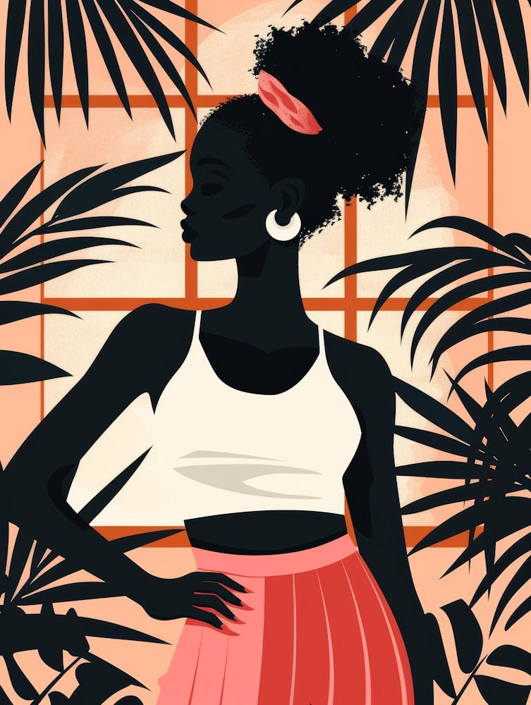 Afro-American Woman 55