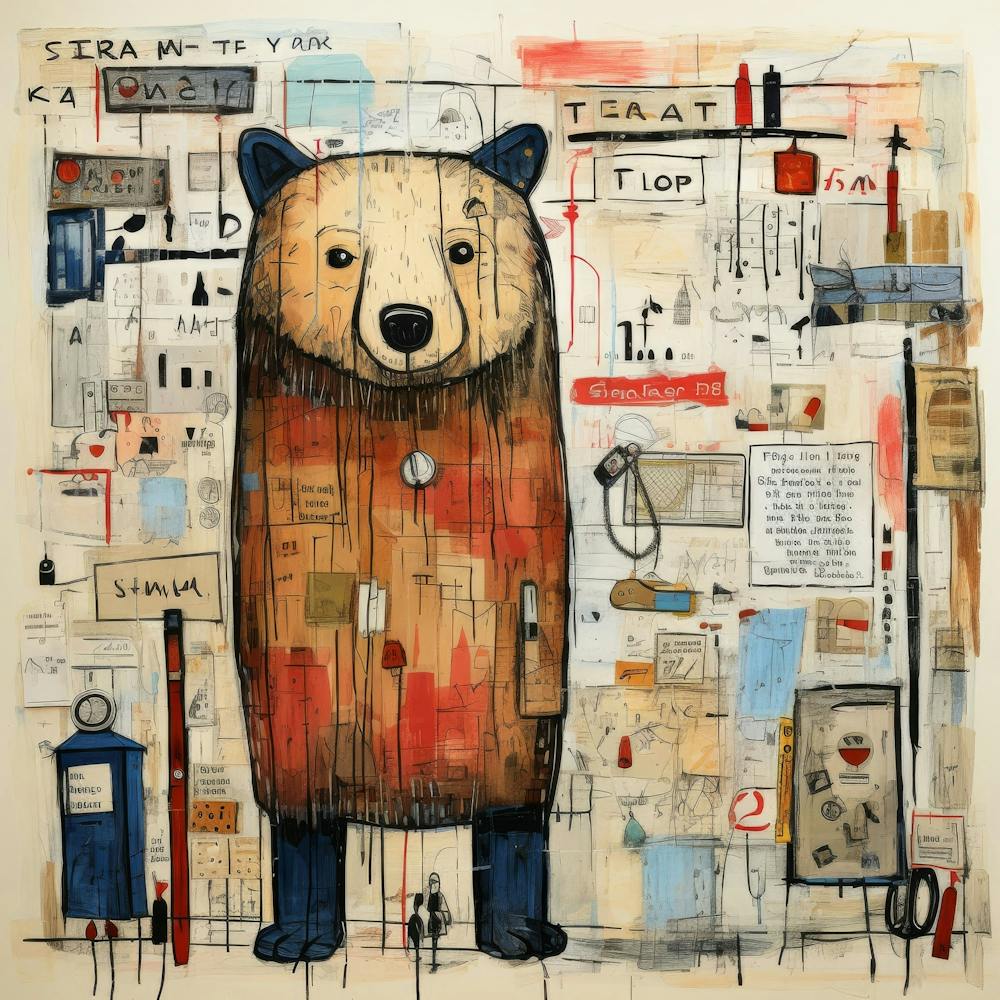 Abstract Bear 2
