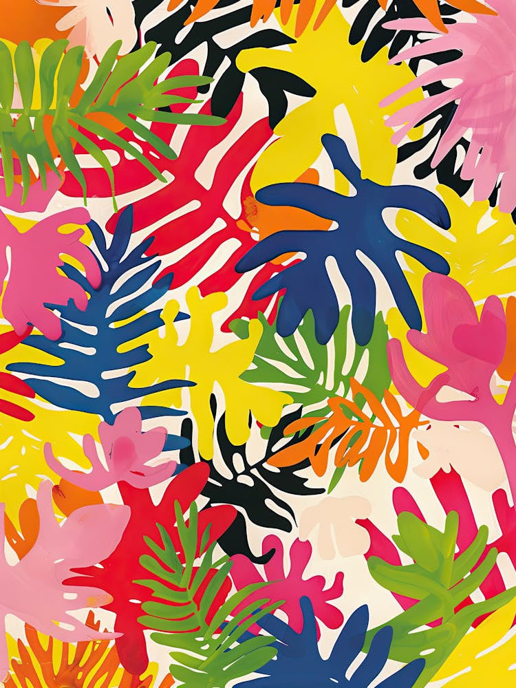 Luminous Tropics Matisse Style
