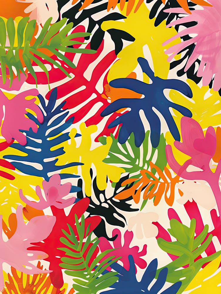 Luminous Tropics Matisse Style