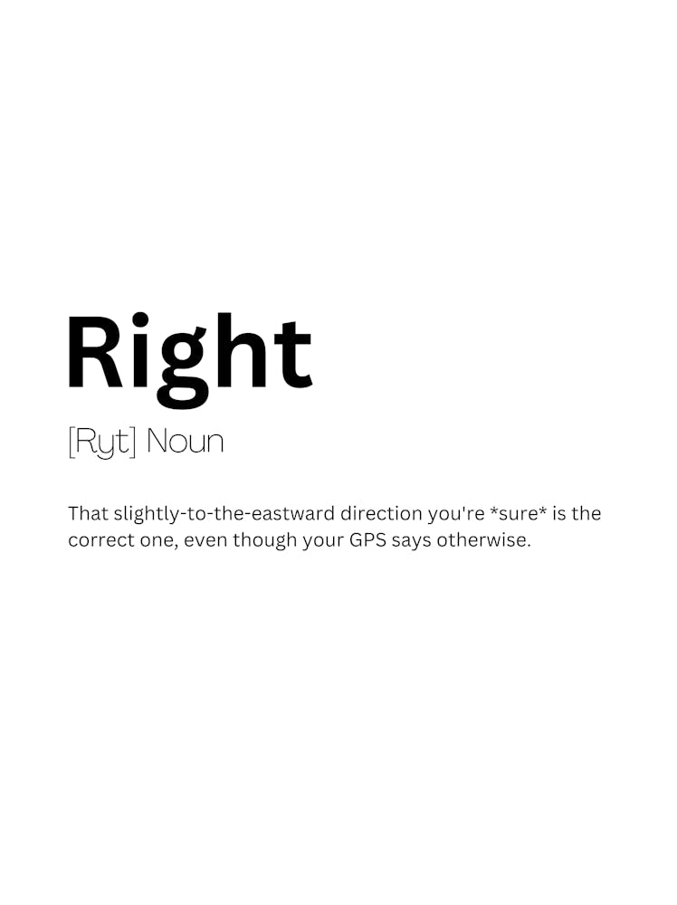 Right Definition Bedeutung 1