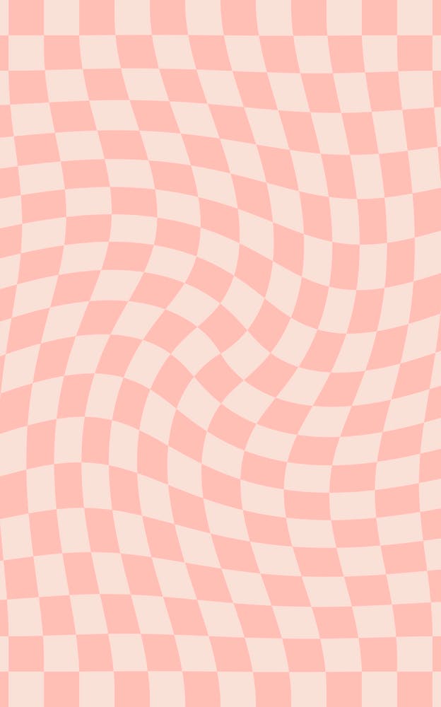 Checkerboard Pink Twist