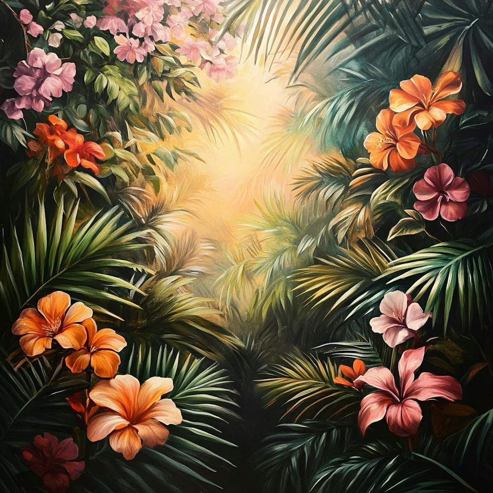 Tropical Garden Art 3