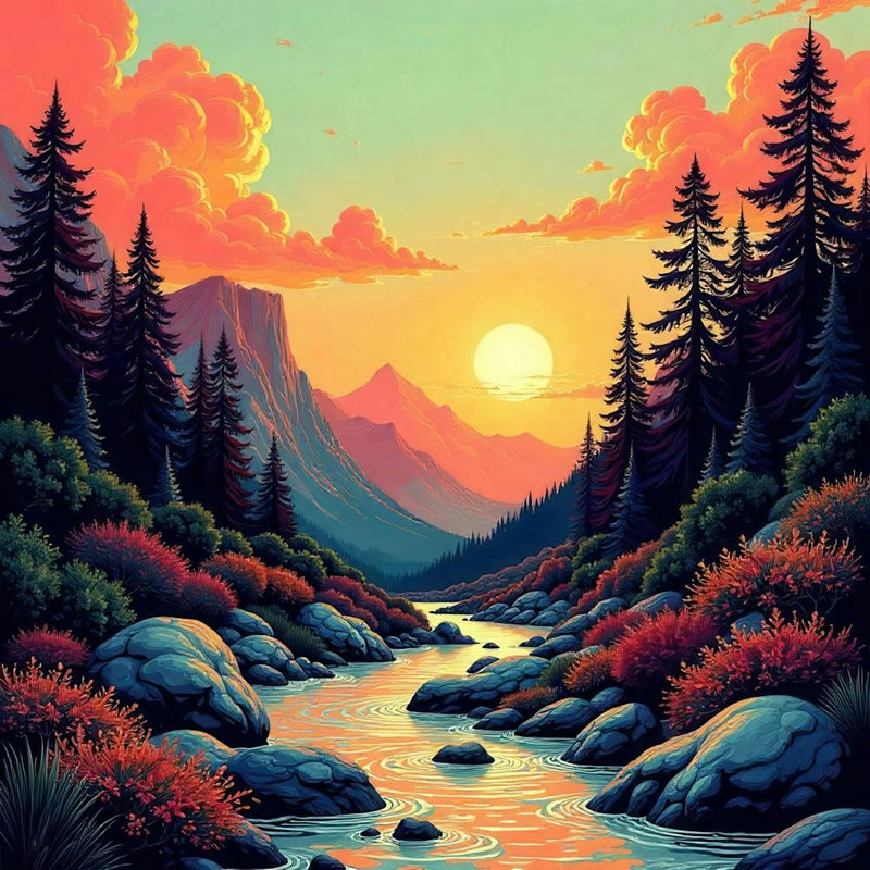 Sunset River 2