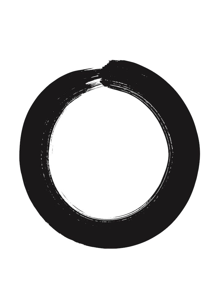 Black O