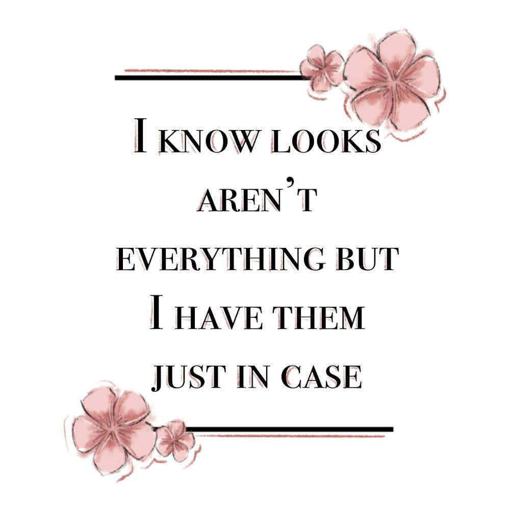 Sarcastic beauty quotes