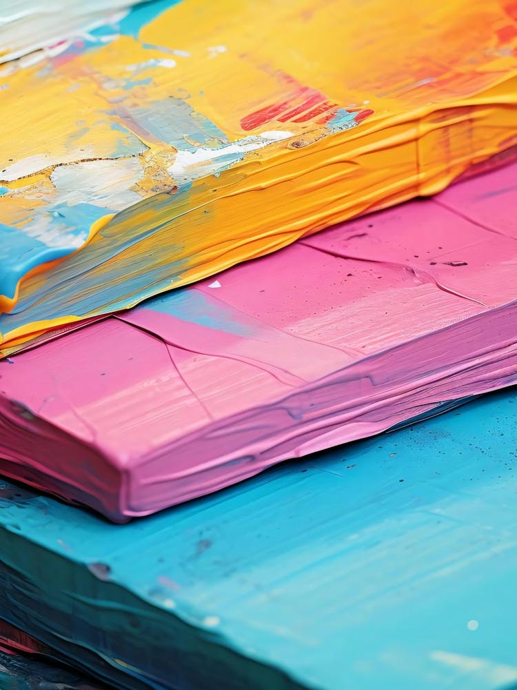 Bunte Farben