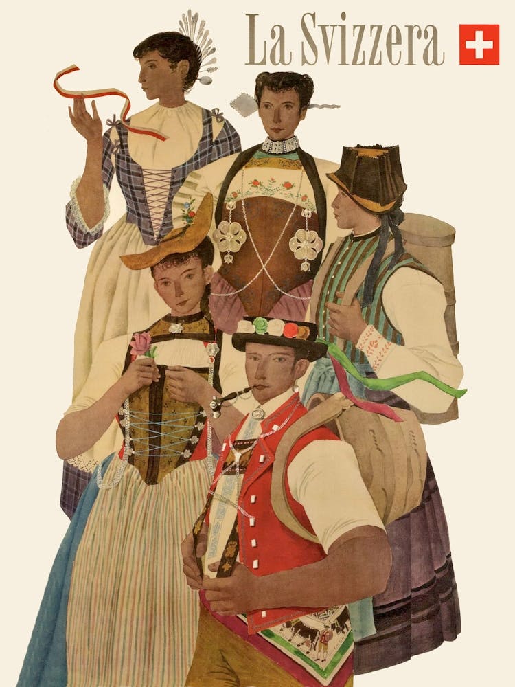 National Costumes Of Switzerland