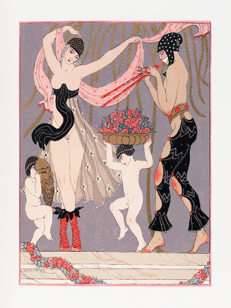 The Dance Of The Flowers (1929), George Barbier