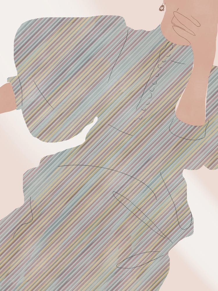 Selfie In Stripe