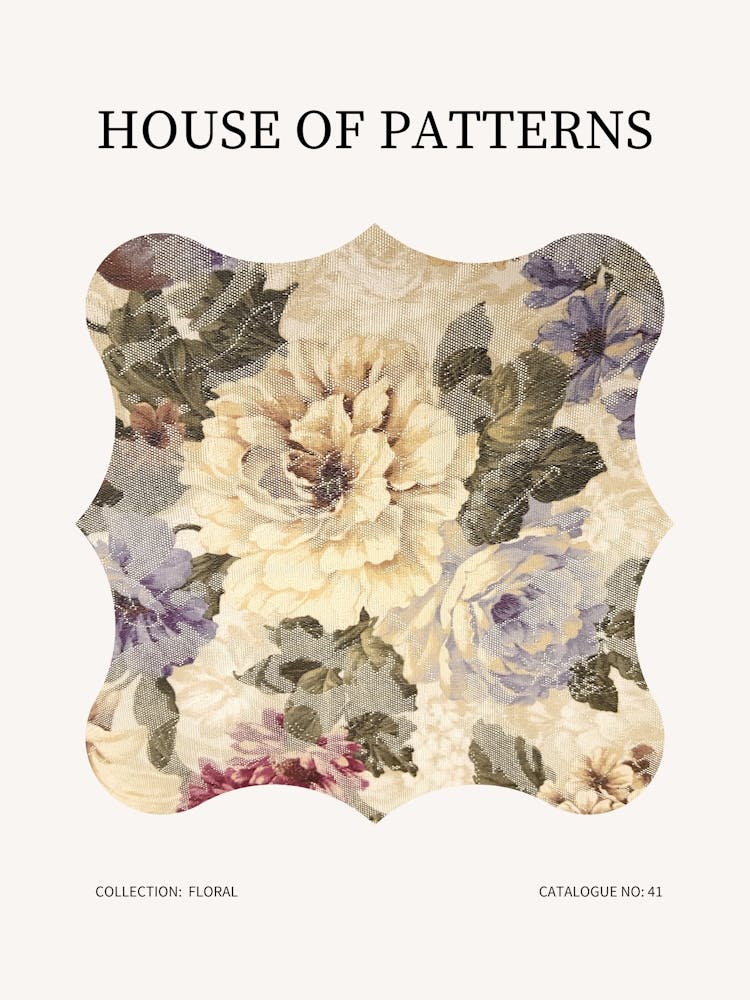 Floral Pattern Poster 41