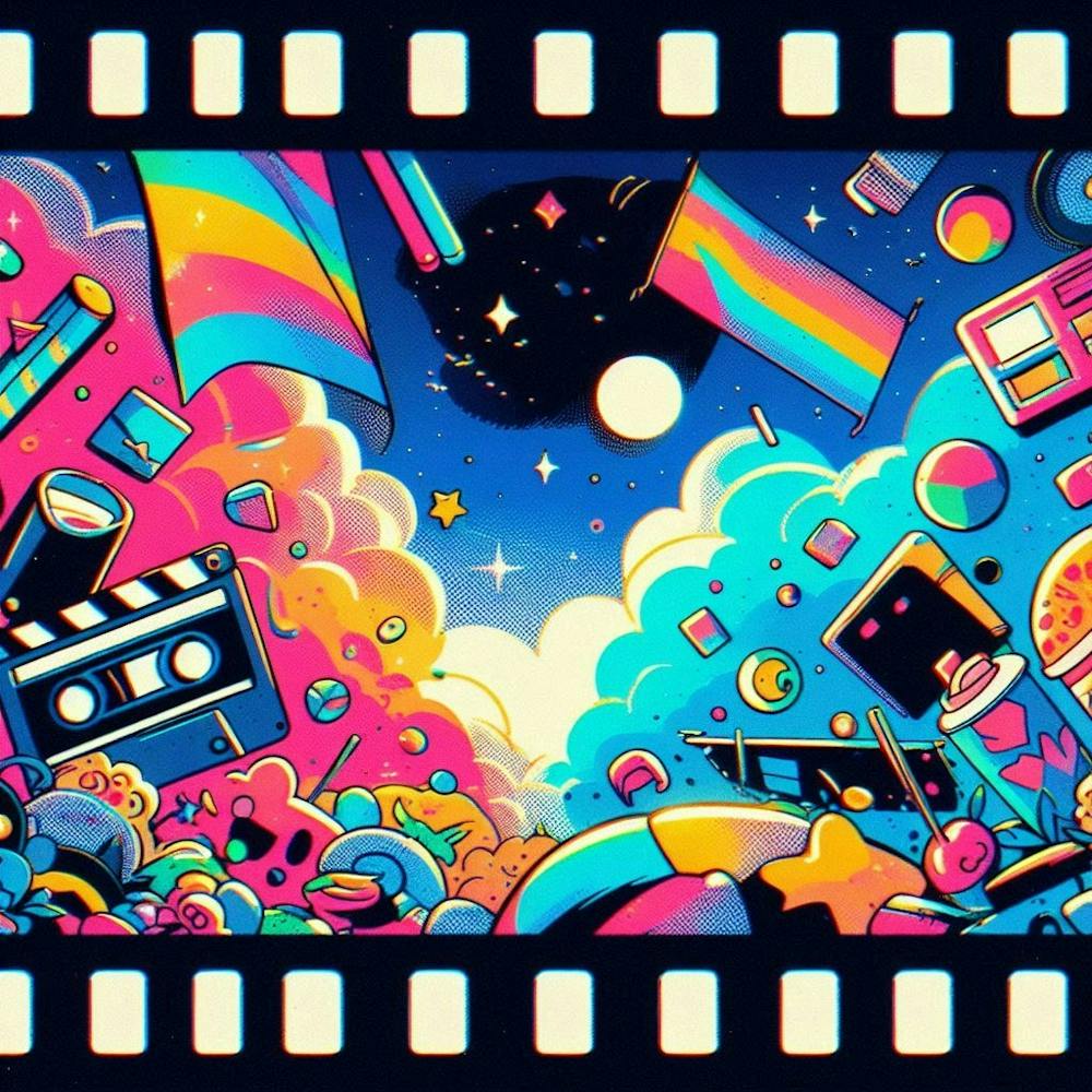 Psychedelic Film Strip