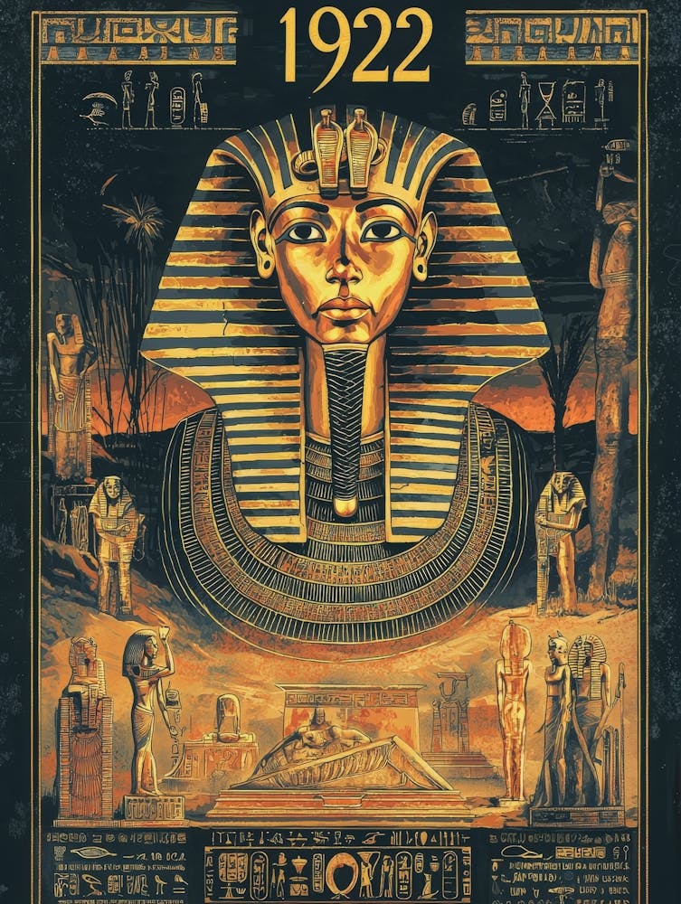Aihrgdesign A Vintage Poster Celebrating The Discovery Of Tut 70379b48 98c1 4848 Bfe9 30006daa3b4e 3