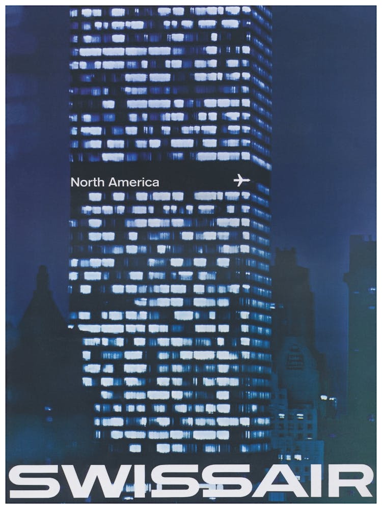 New York Vintage Travel Poster
