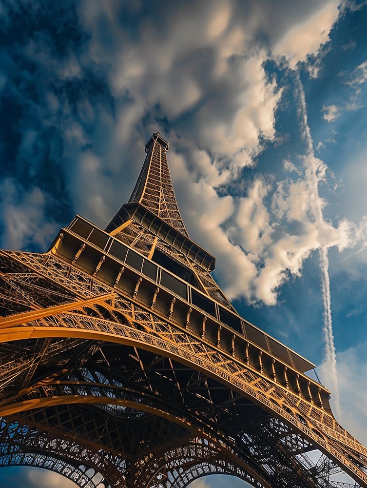 Eiffel Tower In Paris