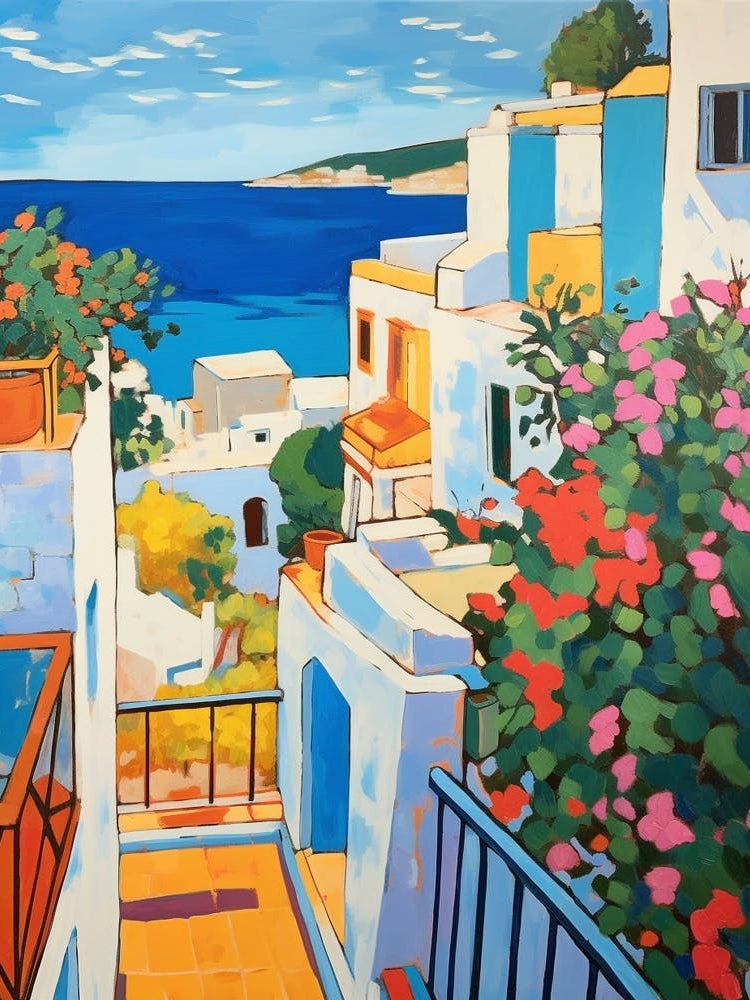 Otranto Italy 3 Fauvist Painting