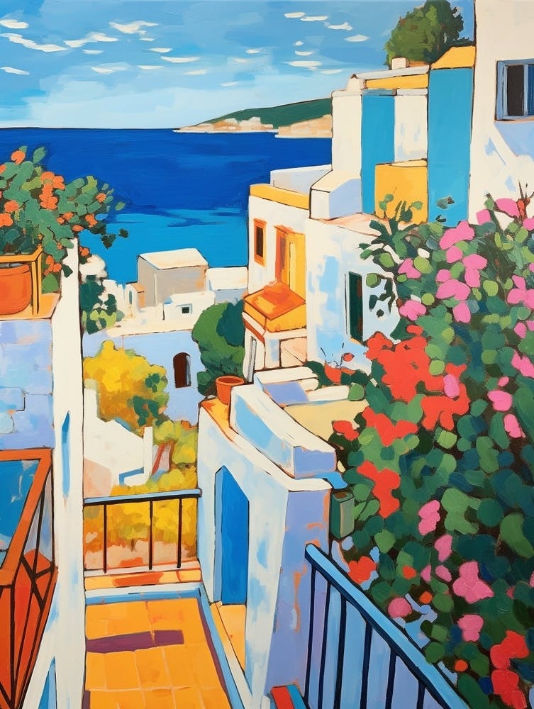 Otranto Italy 3 Fauvist Painting
