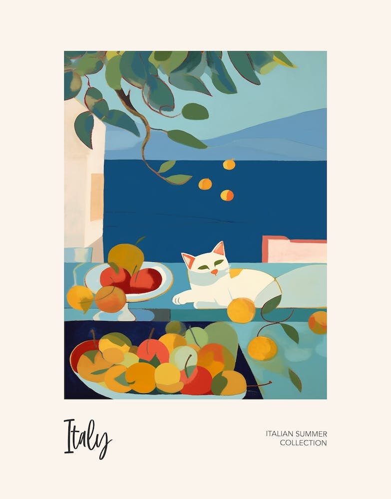 Cat In The Italy 2 Italian Summer Collection