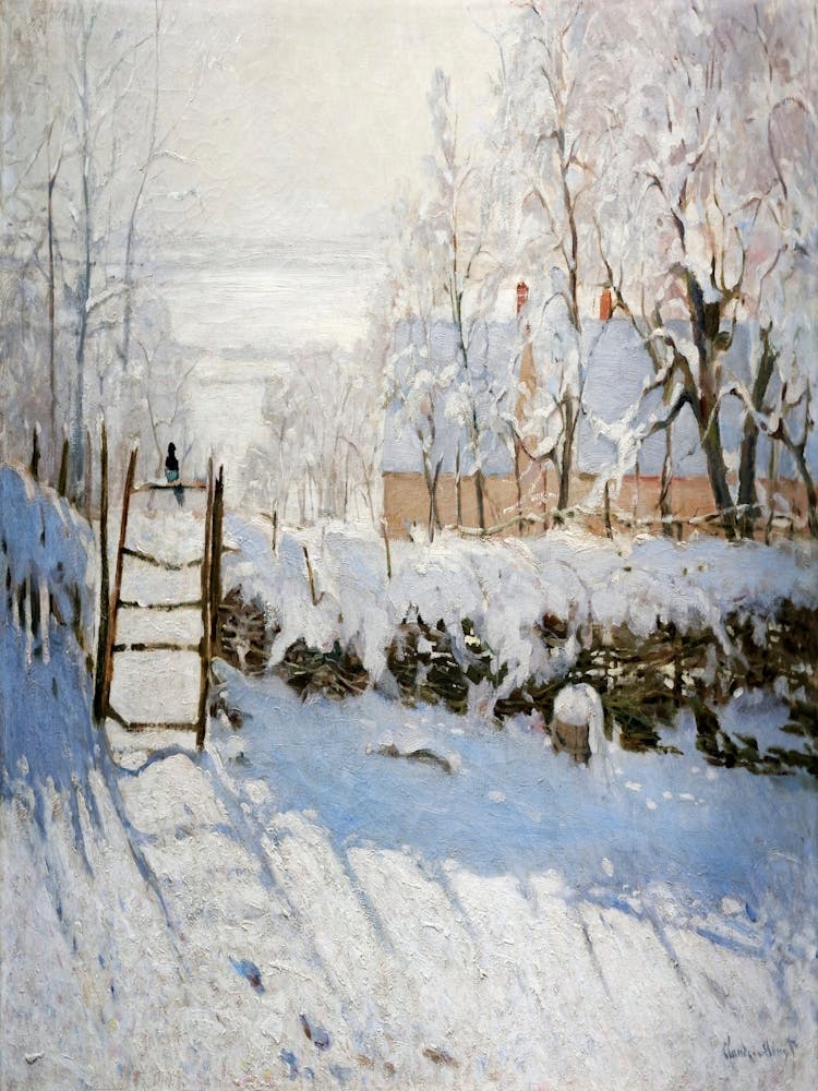 Claude Monet - Paysage d'Hiver