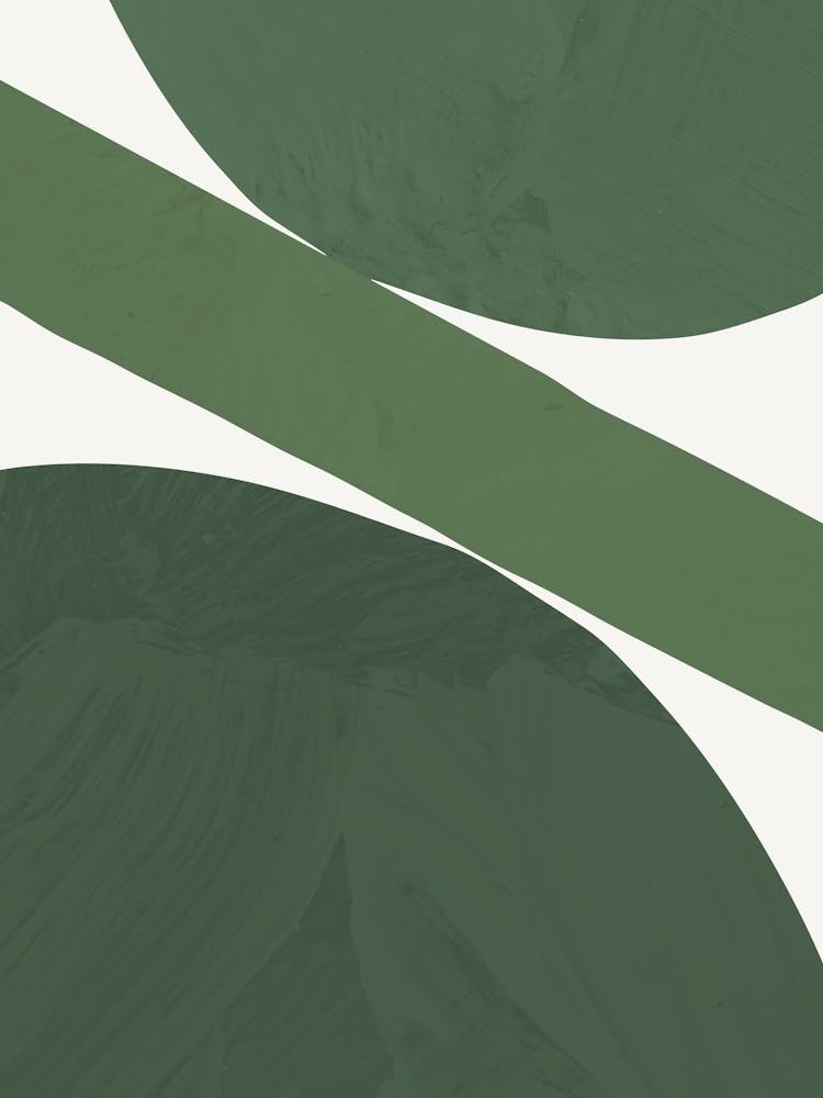 Abstract Green Art Poster_2455535