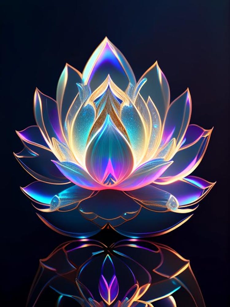 Lotus Sacré Holographique 3