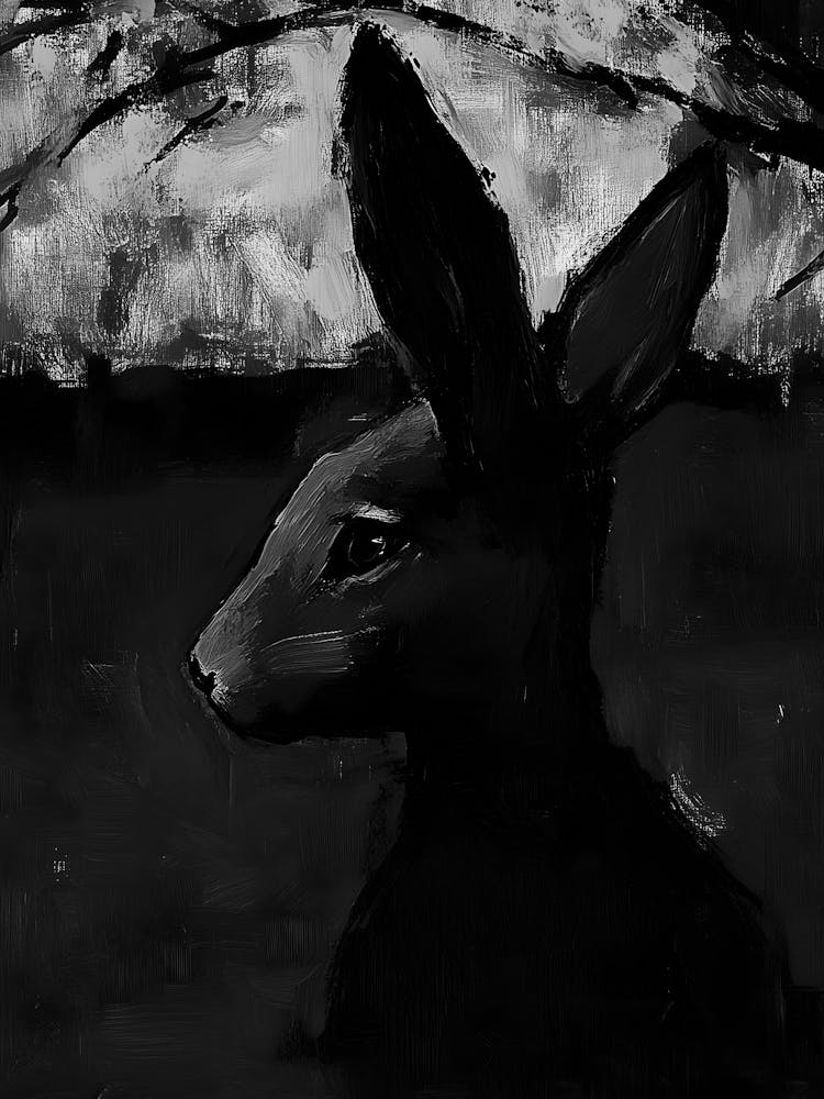 Hase Im Wald