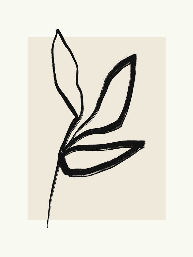 Leaf Beige Boho