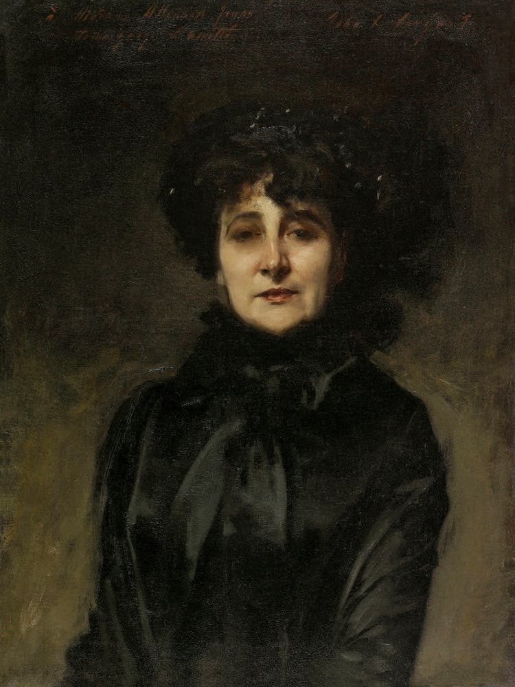 Portrait De Madame Allouard Jouan, John Singer Sargent
