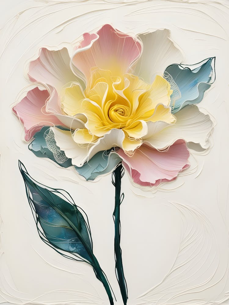 Abstract Flower Art