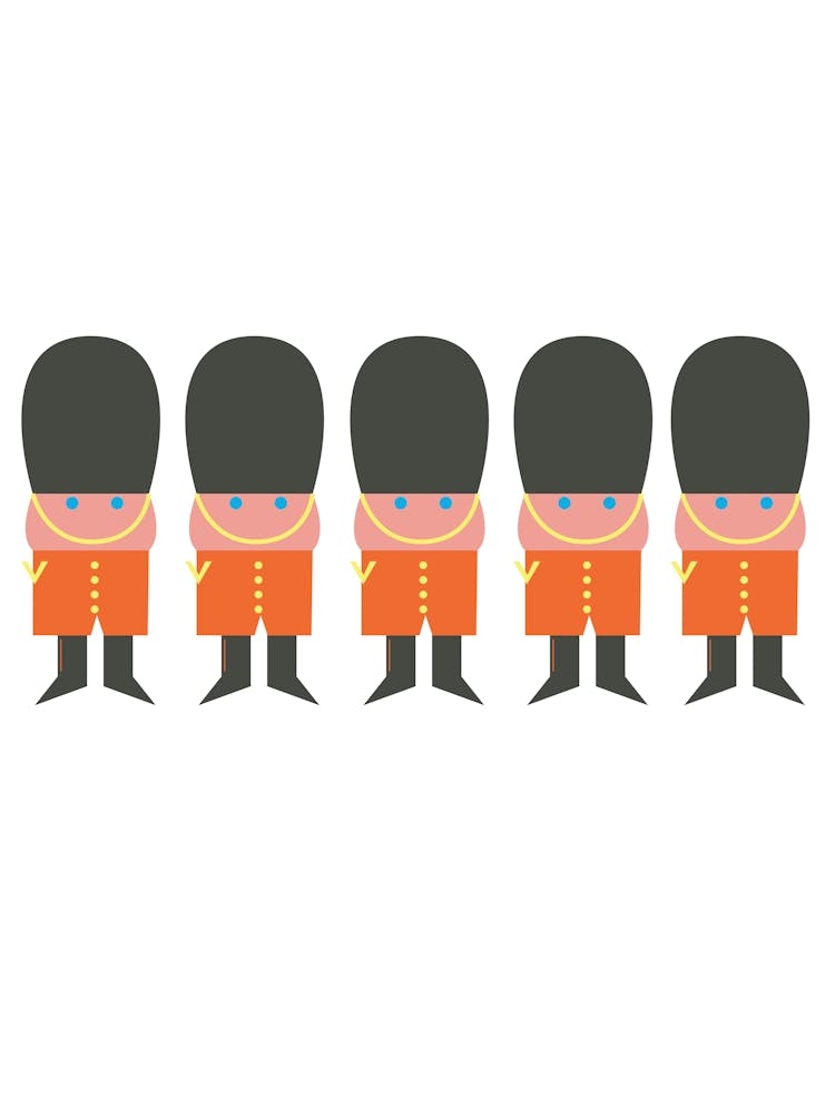 British Bearskin Guards