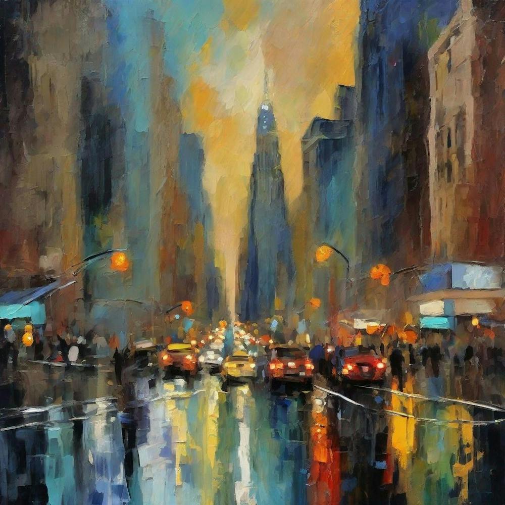 New York City At Night