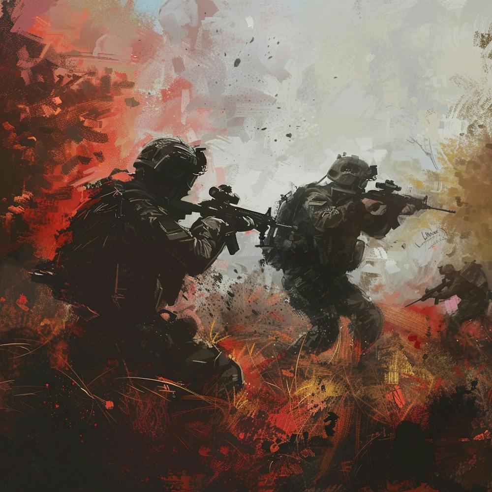 Soldier In The Field