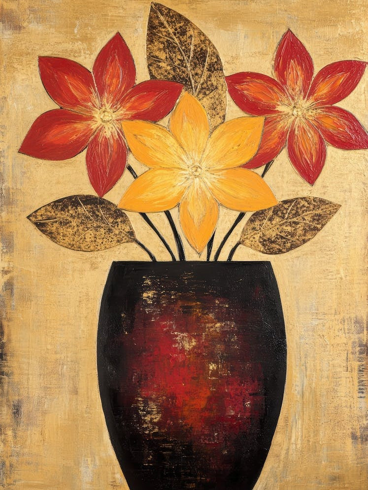 Flowers In A Vase 244