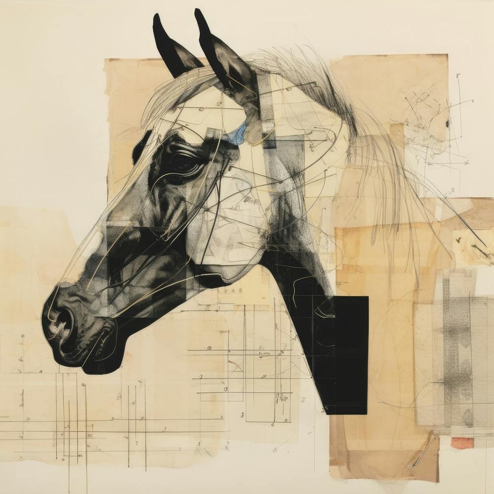 Abstract Equines Collection 24