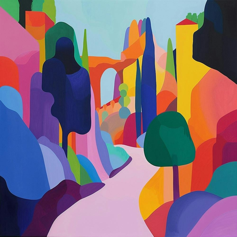 Abstract Park Collection Kalemegdan Park Belgrade Serbia 2