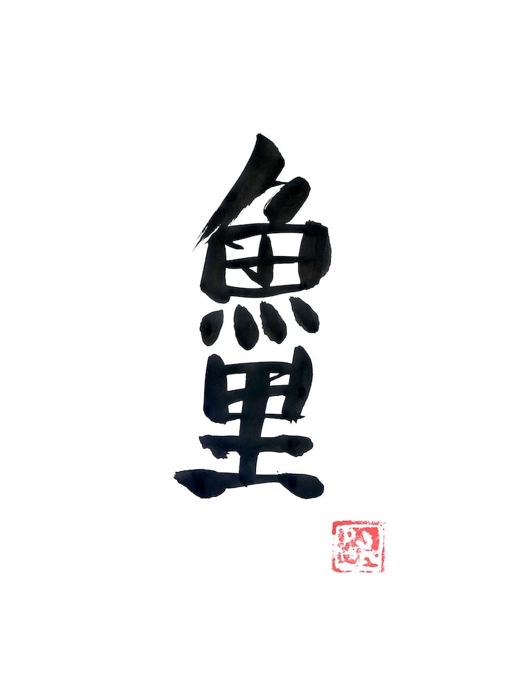 Carp Koi Black