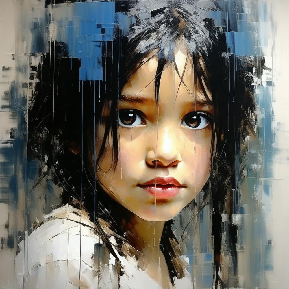 Girl With Black Hair