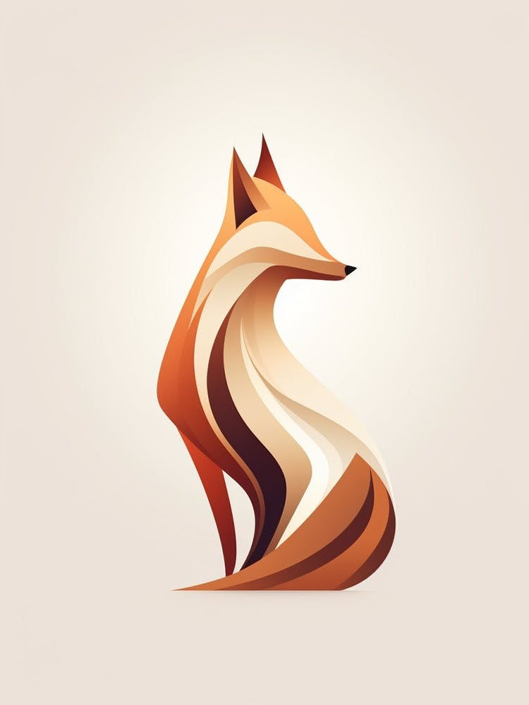 Fox Minimalist Abstract 2