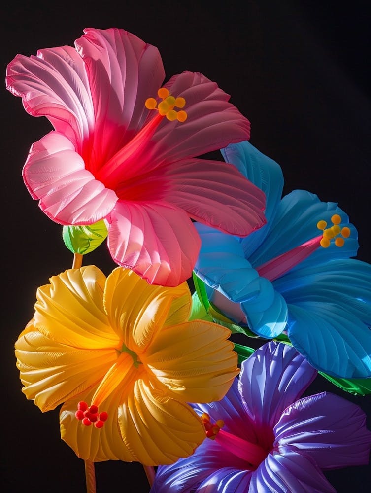 Bright Inflatable Flowers Hibiscus 1