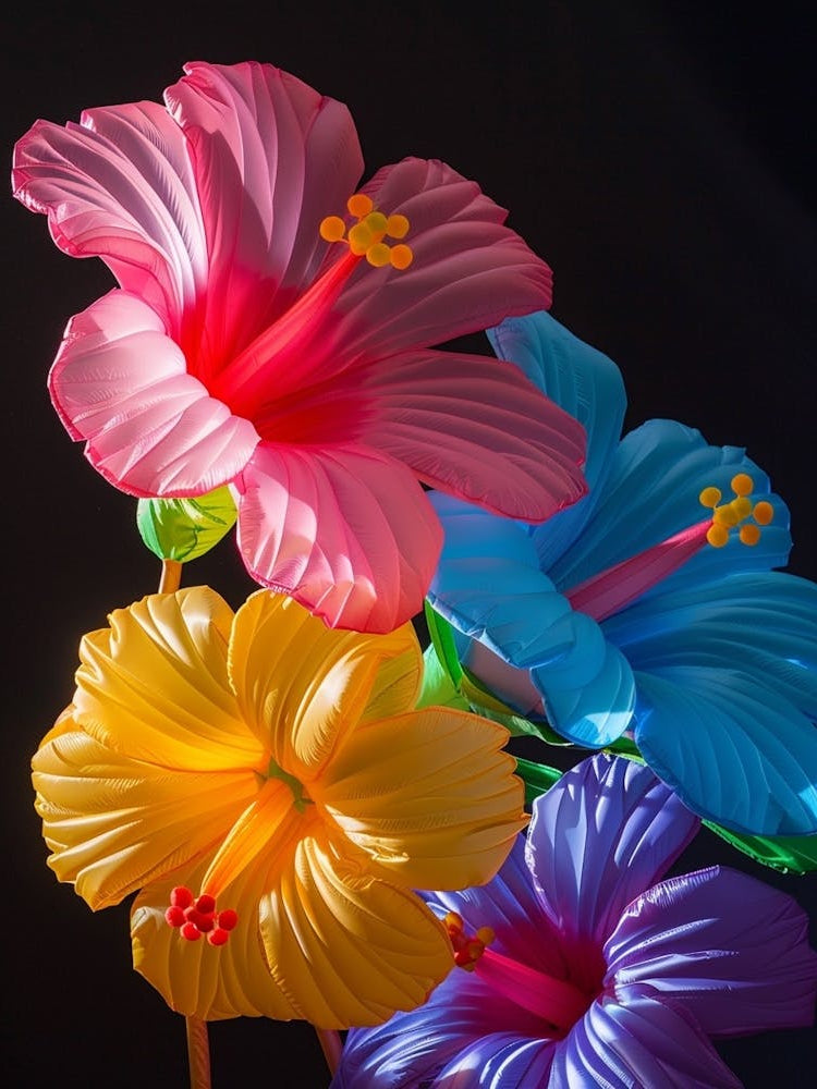 Bright Inflatable Flowers Hibiscus 1
