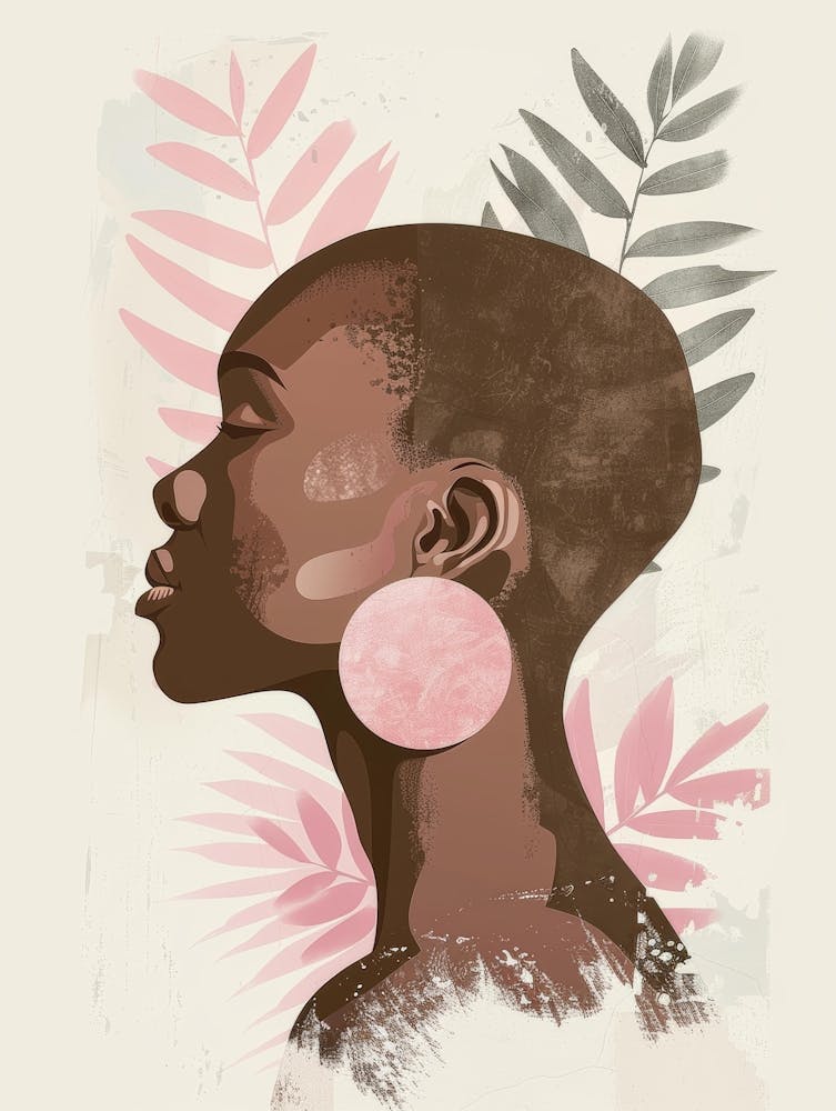 Portrait Of A Black Woman 19