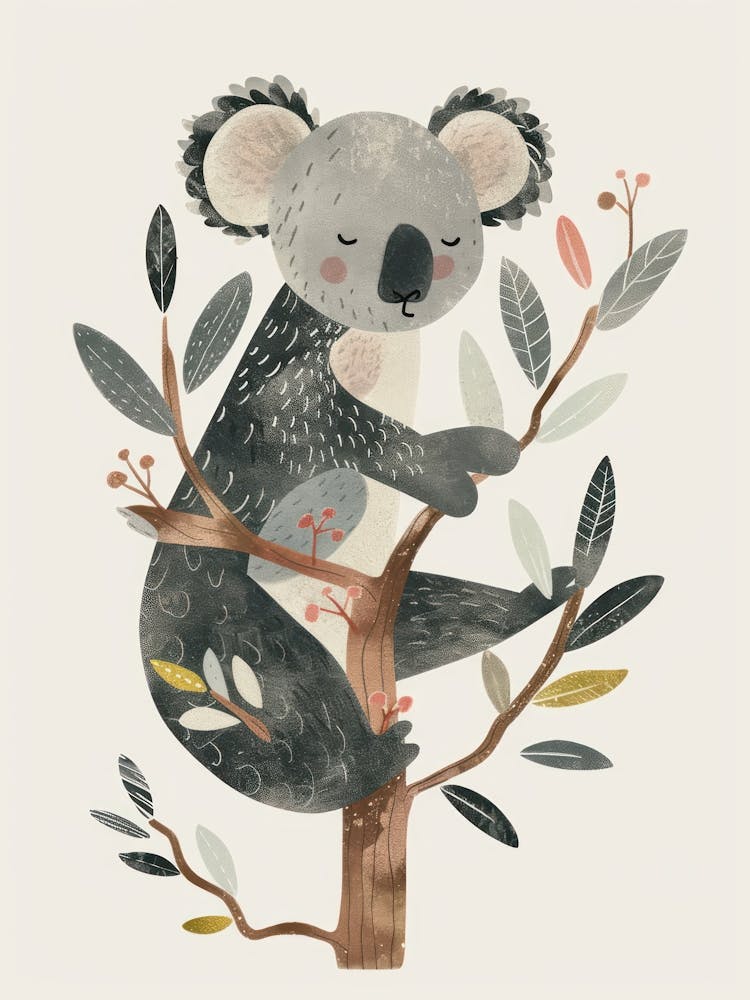 Charming Nursery Kids Animals Koala 3