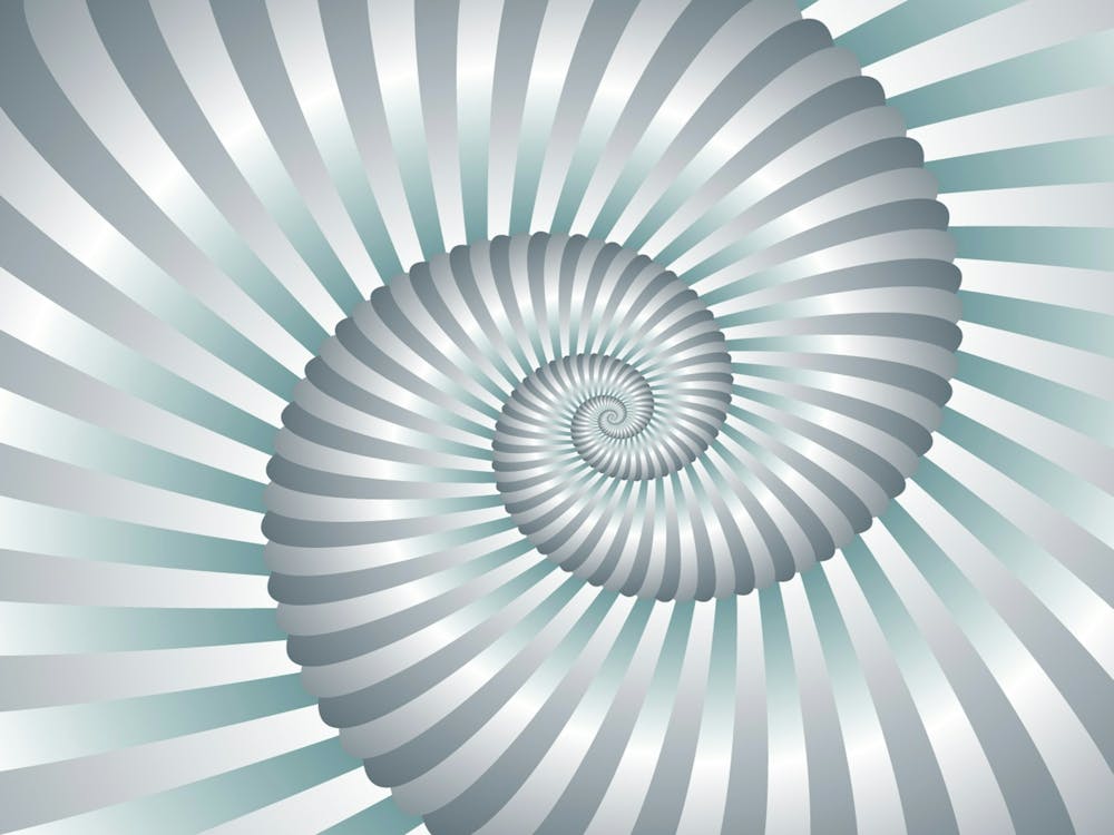 Fabric Look Swirl Pattern