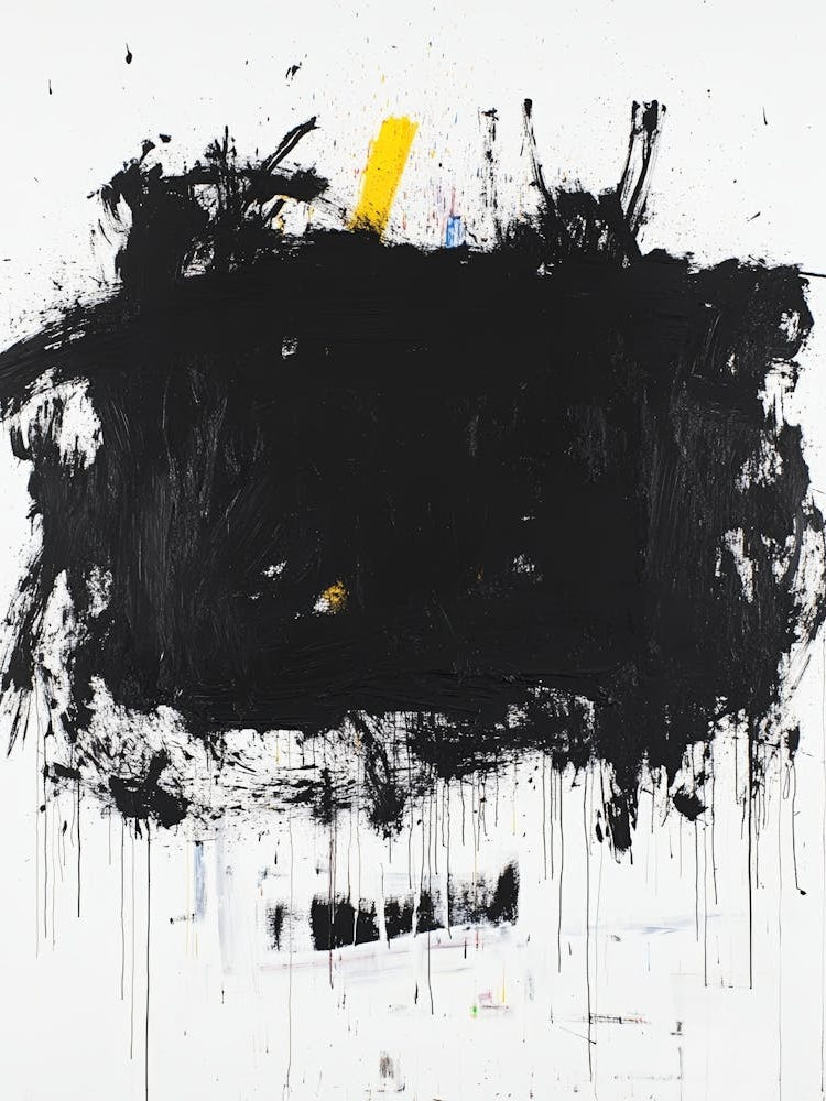 'Black And Yellow' Art