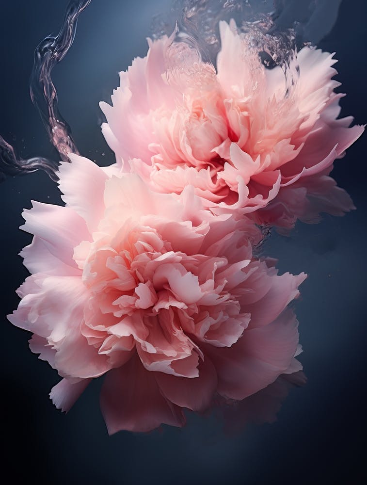 Fleurs Dans L'Eau 1