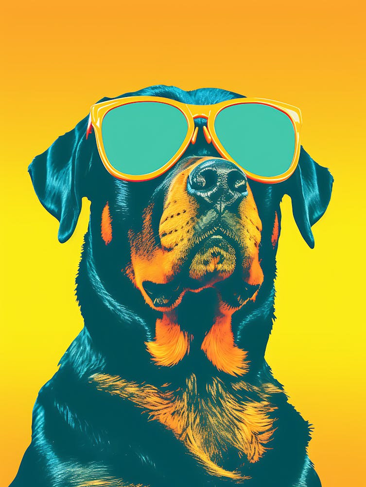 Rottweiler Canvas Print