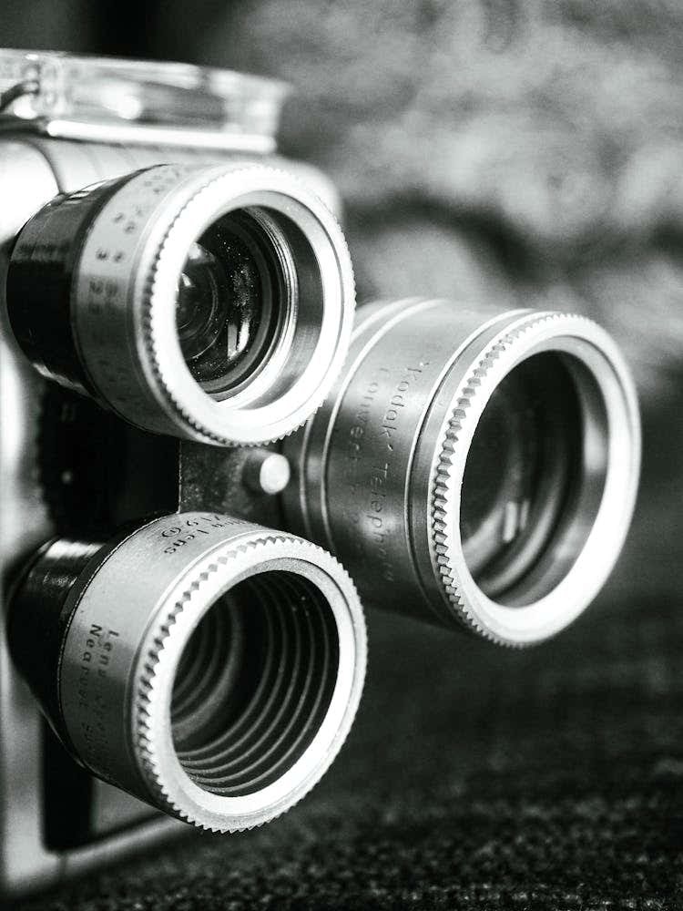 Black And White Film Camera